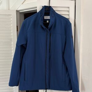 Calvin Klein Men's Navy Blue Softshell Jacket